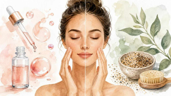 What’s the Difference Between Chemical and Physical Exfoliators?